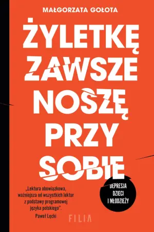 Polecana książka żyletkę zawsze noszę przy sobie